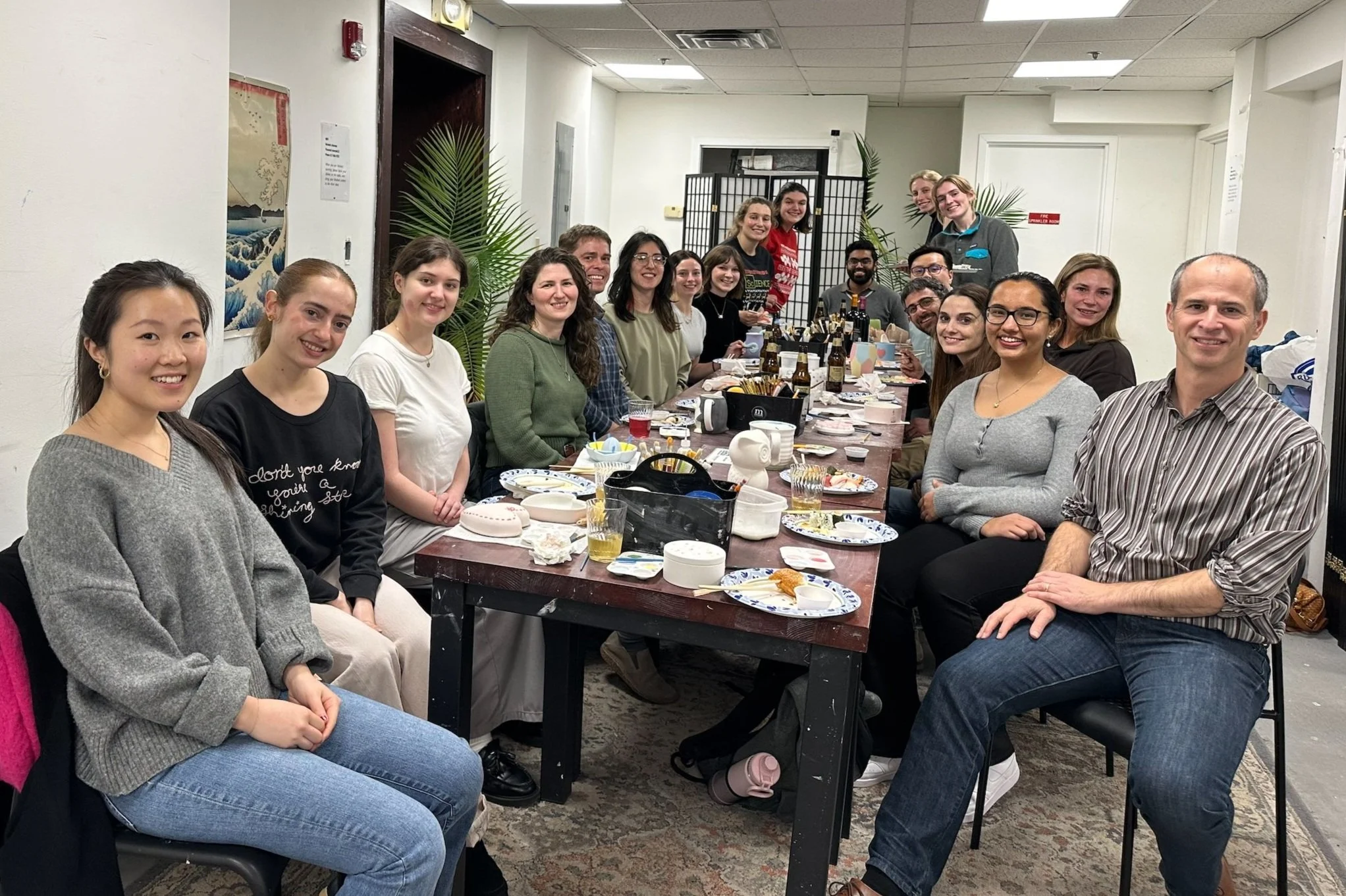  Happy Holidays from the Wainger Lab! We showed off our artistic side at the Clay Room in Brookline where we painted our own pottery while eating sushi. Cheers to a happy, healthy, and successful 2025! 
