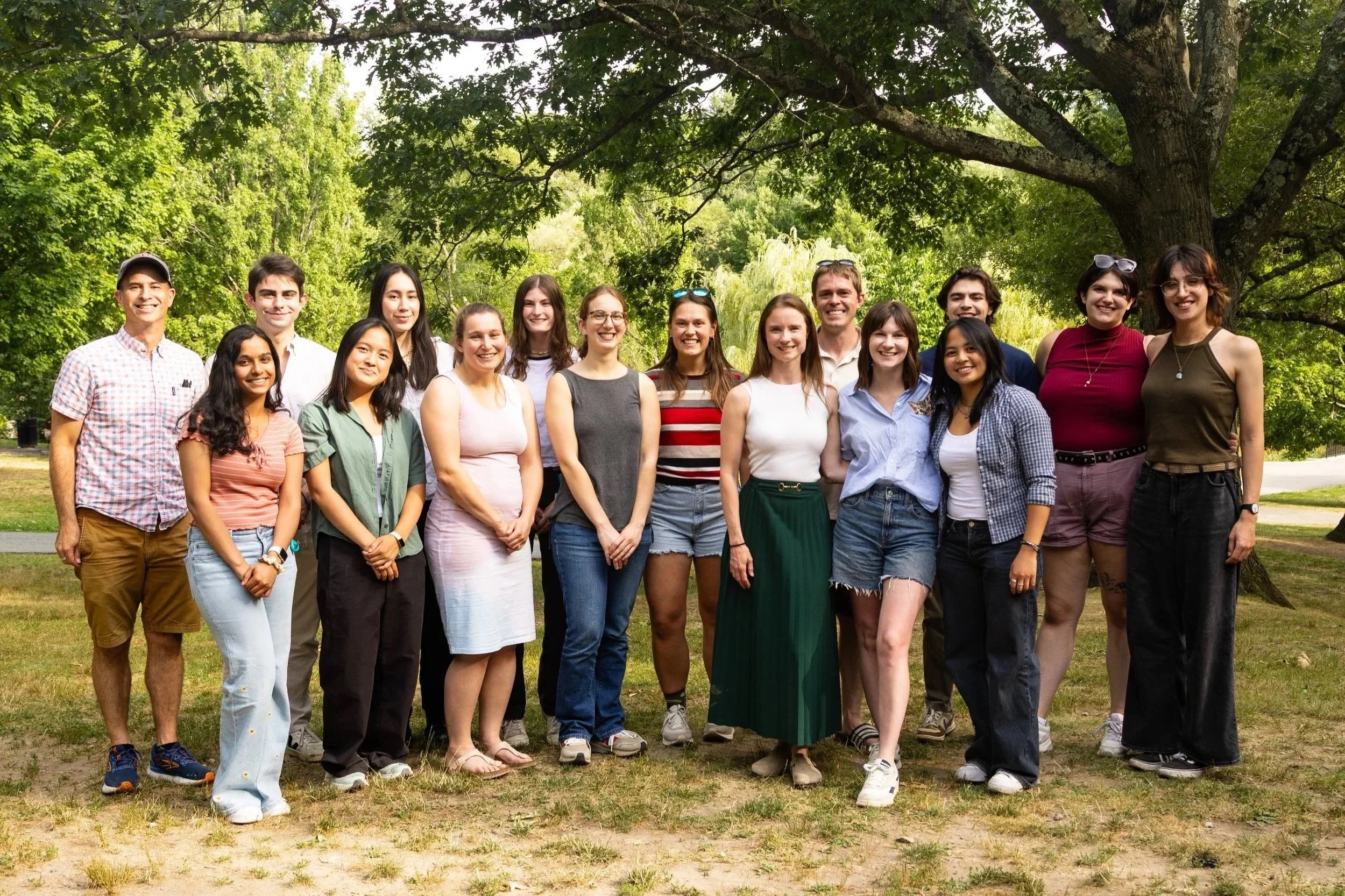  The Wainger lab welcomed several  new arrivals  this summer and fall. We are thrilled to be joined by research assistants Addison, Shreya, Emma, and Rohan, as well as clinical research coordinators George and Tienne. We wish all the best to our newe