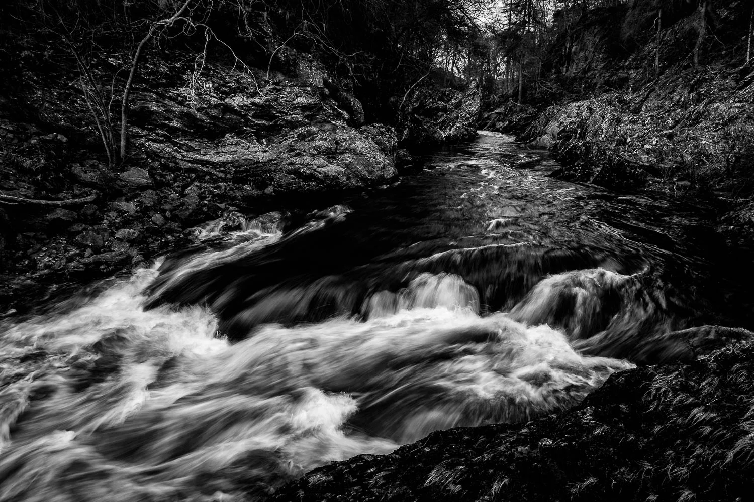 Rocks of Solitude, River North Esk.