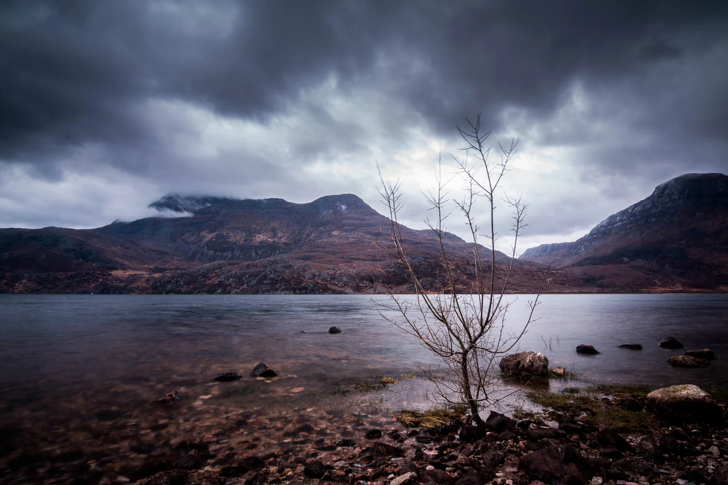 Slioch across Loch Maree