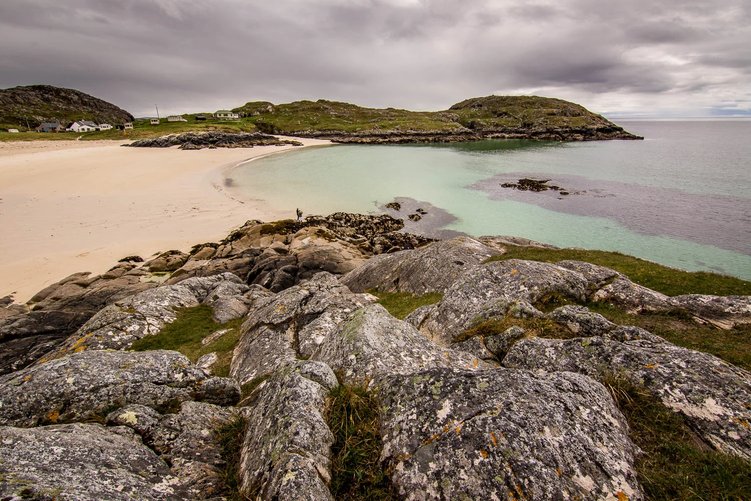 Achmelvich Beach.