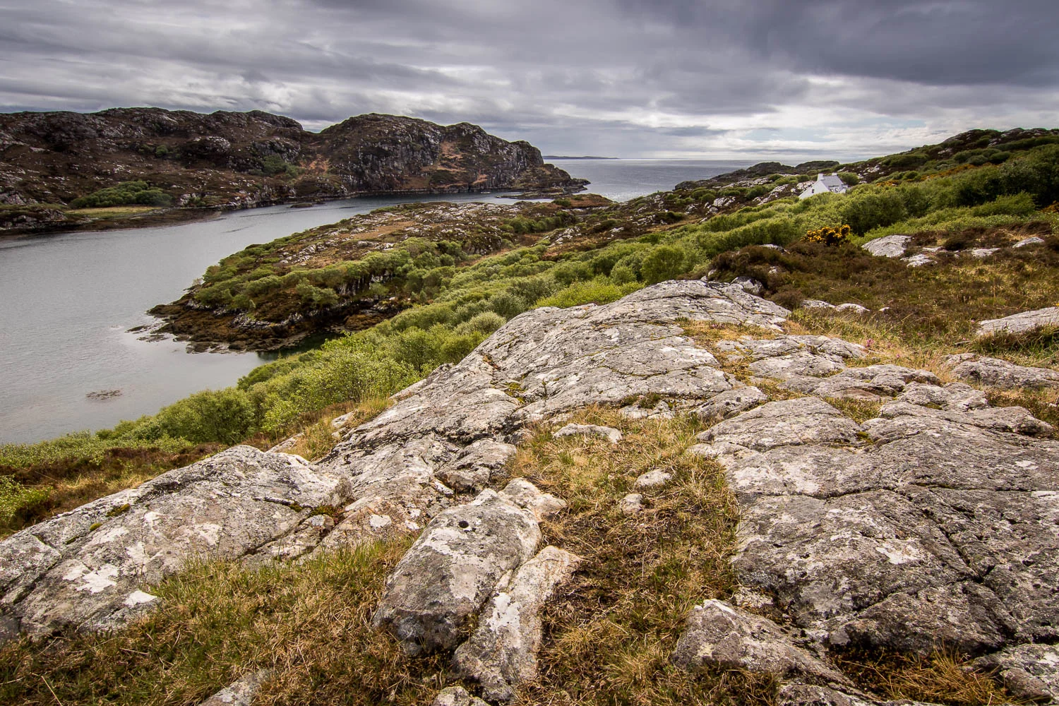 A house with a view - Loch Roe.