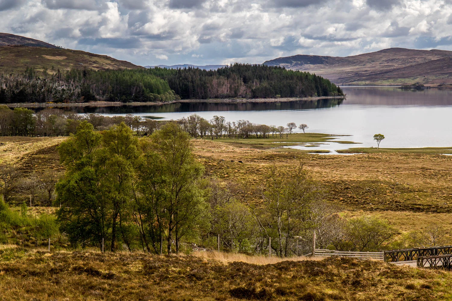 Loch Naver from just south of Altnaharra.