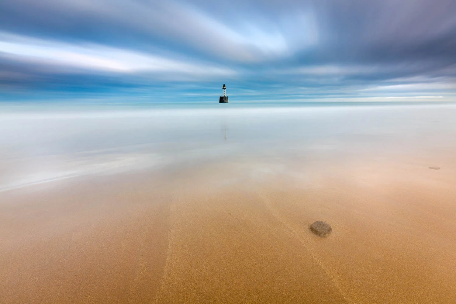 'Sands of Solitude' - Rattray Head Lighthouse
