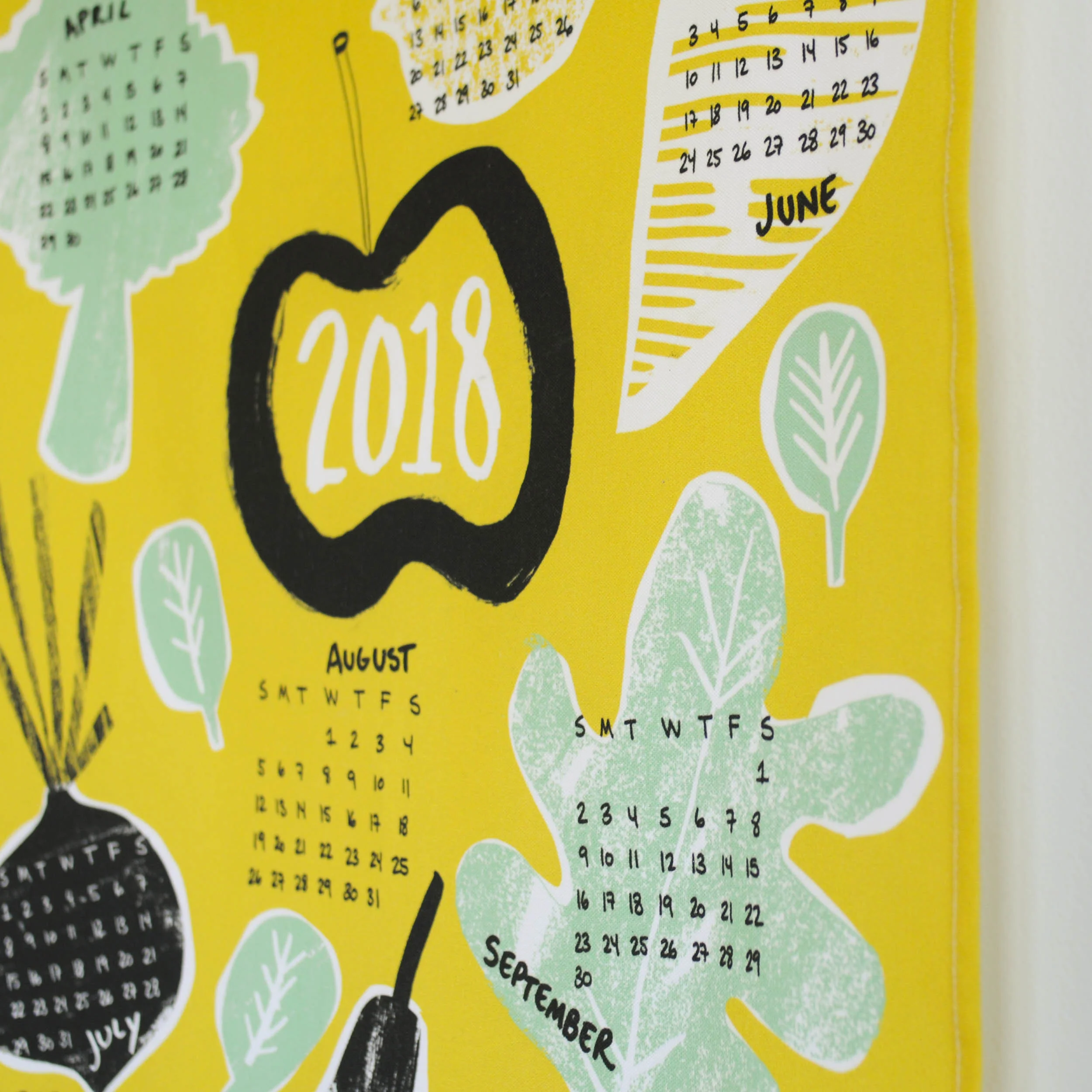 18 Calendar Tea Towel Keephouse