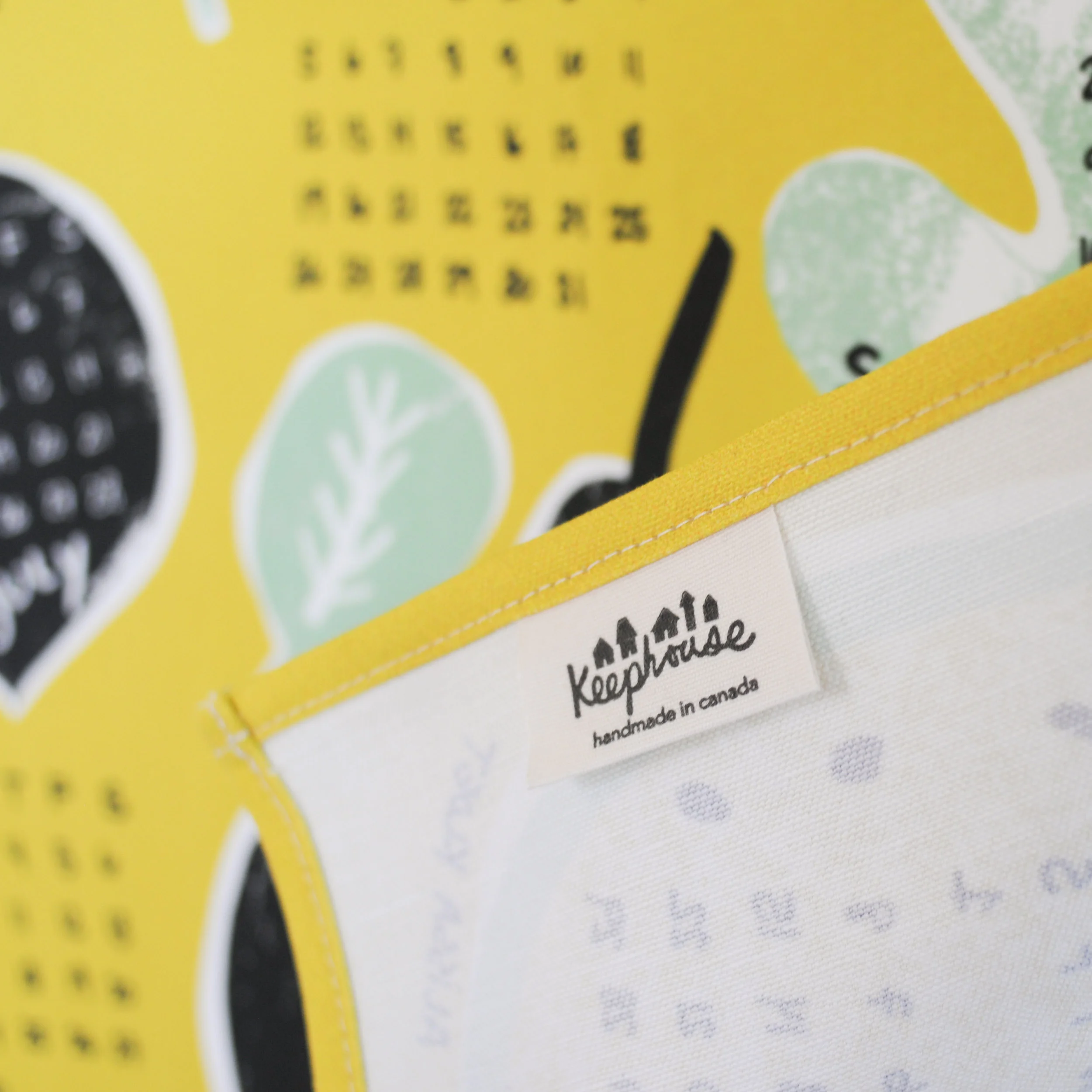 18 Calendar Tea Towel Keephouse