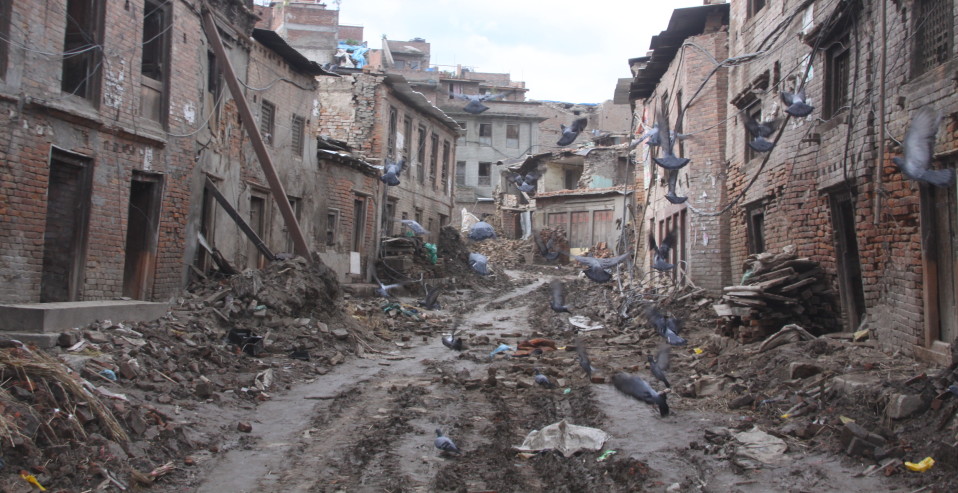 Kathmandu after the earthquake