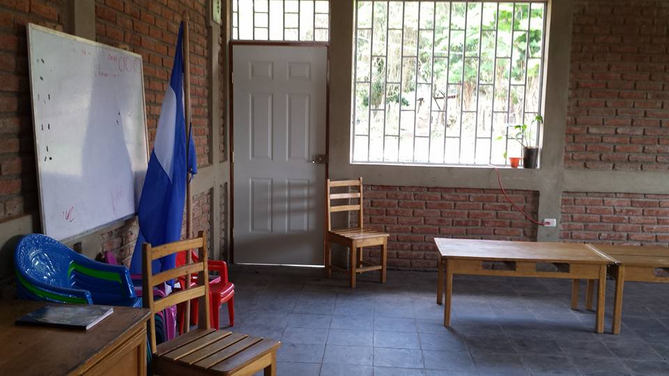 classroom at the new sreejana school building