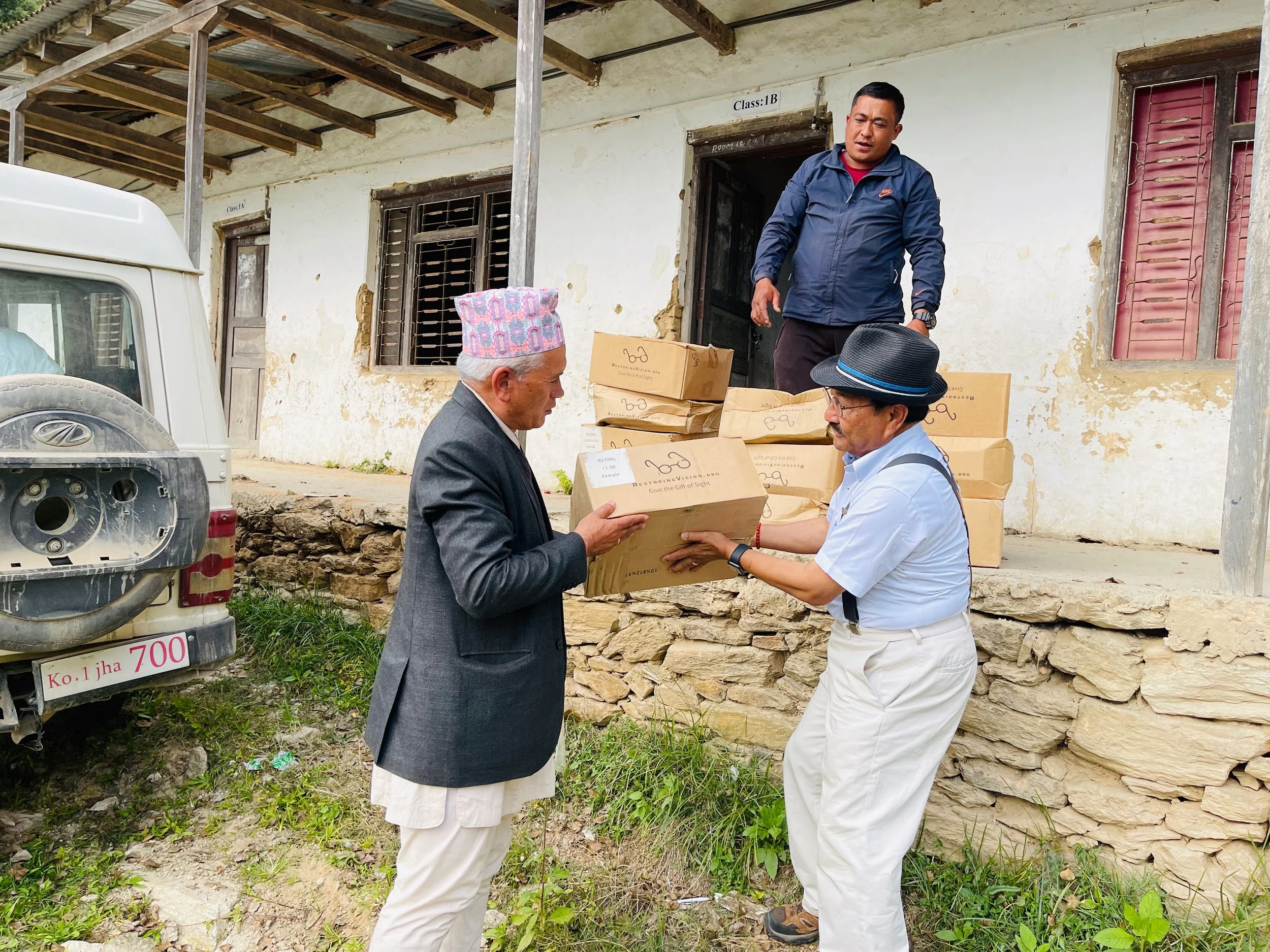 Eye Glass Distribution in Nepal