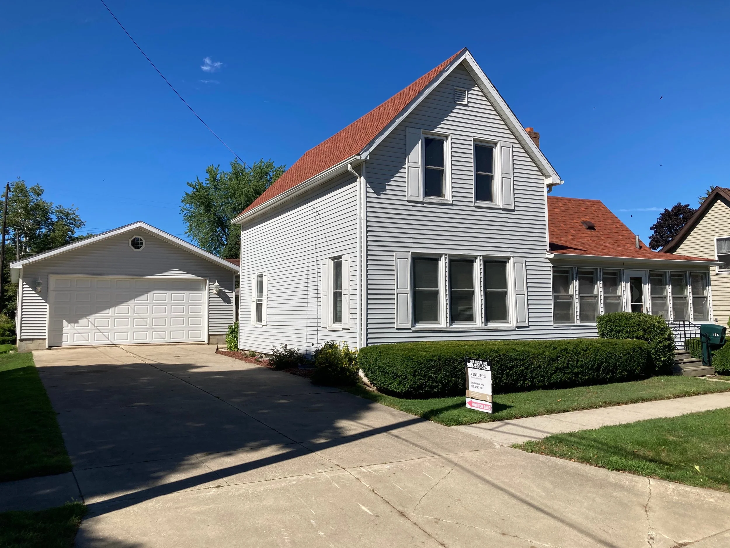 SOLD!!!  3 bedroom, 1 bath.  Large garage and shed!