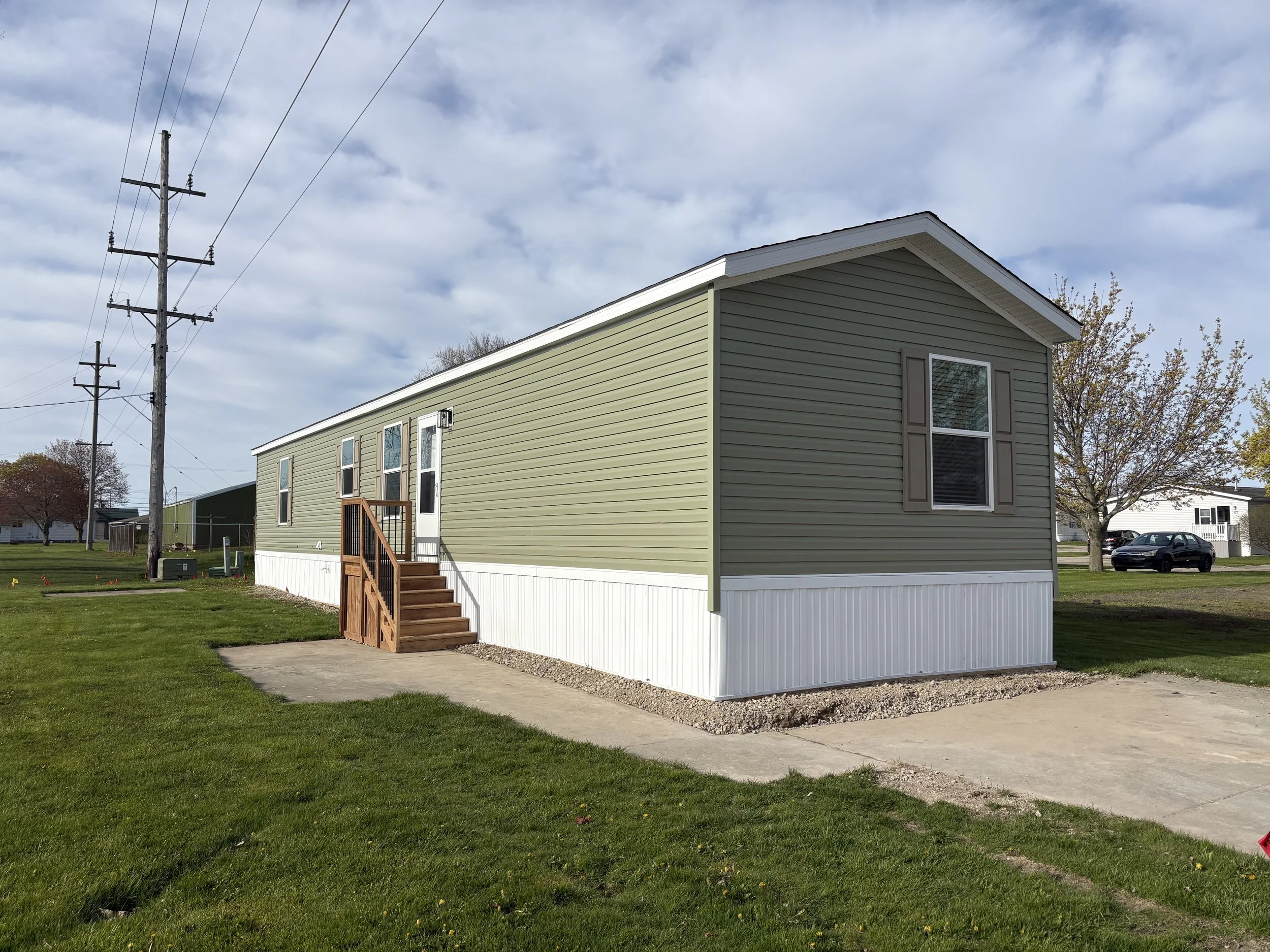 Located in Huron Estates Mobile Home Village