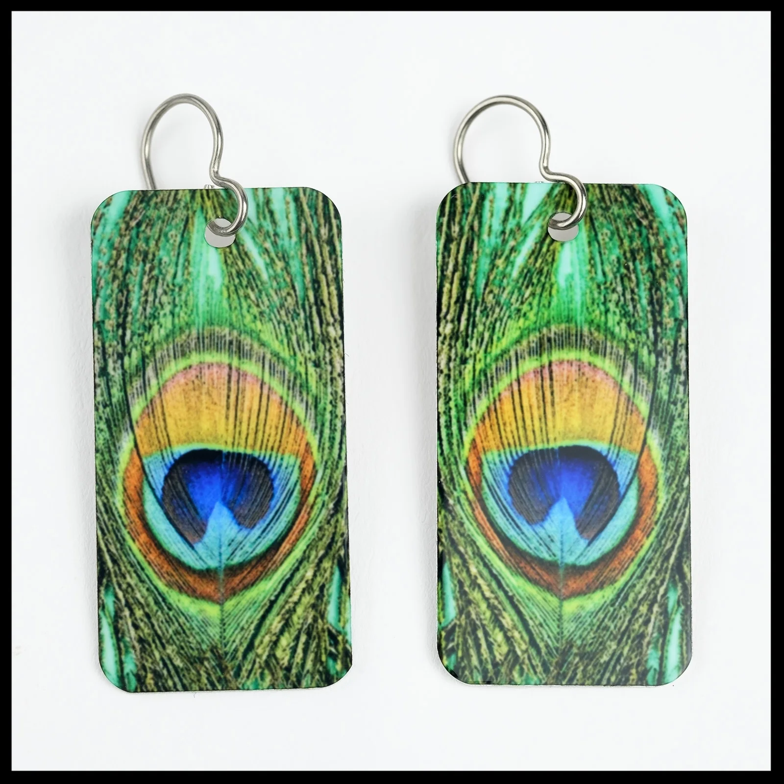 Peacock Feathers Earrings