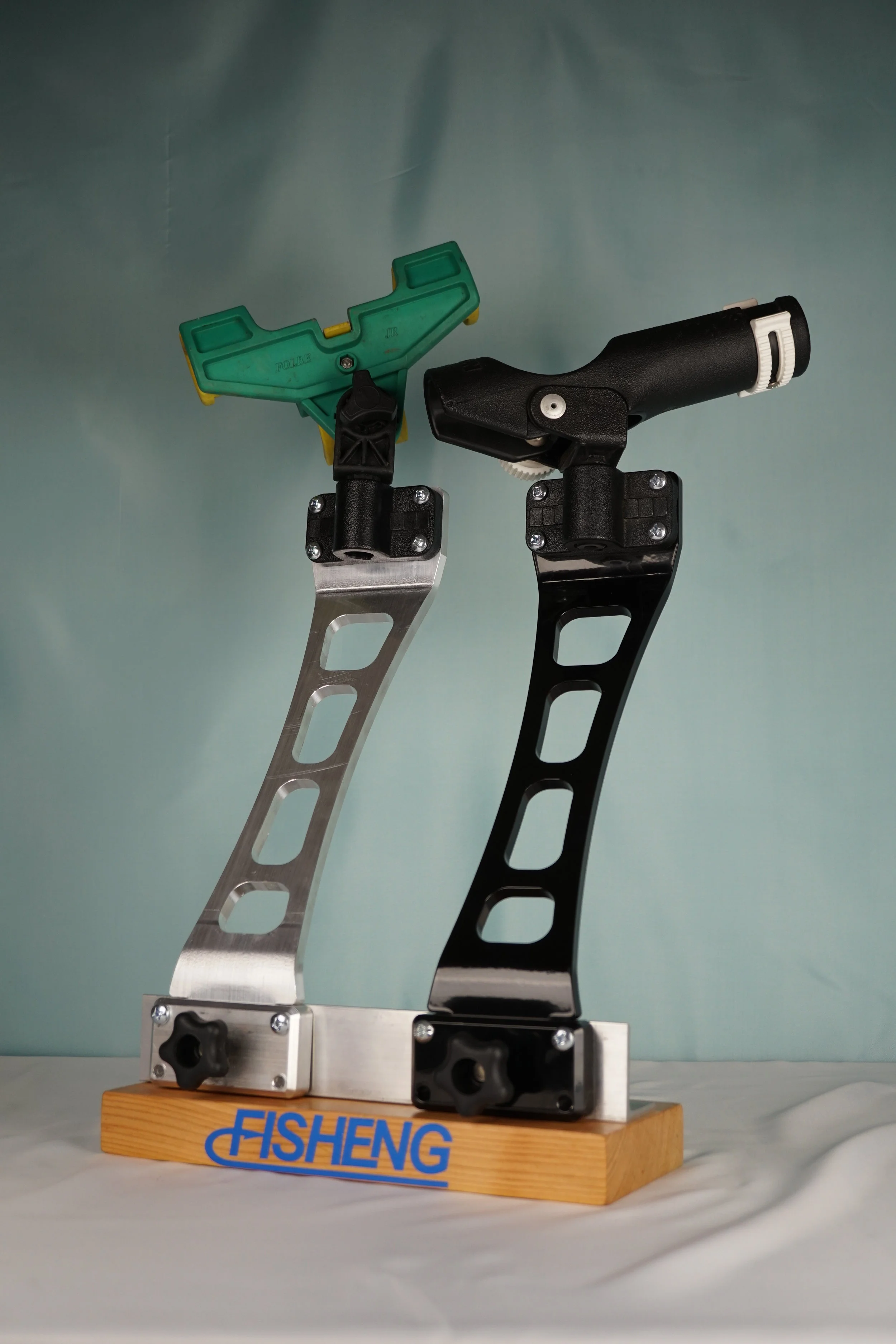 15" Bent Aluminum Rod Extension with S&amp;C Rod Rack