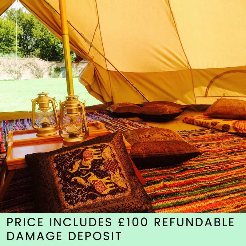 5m Bell Tent - Sleeps up to 6 - Together 2026