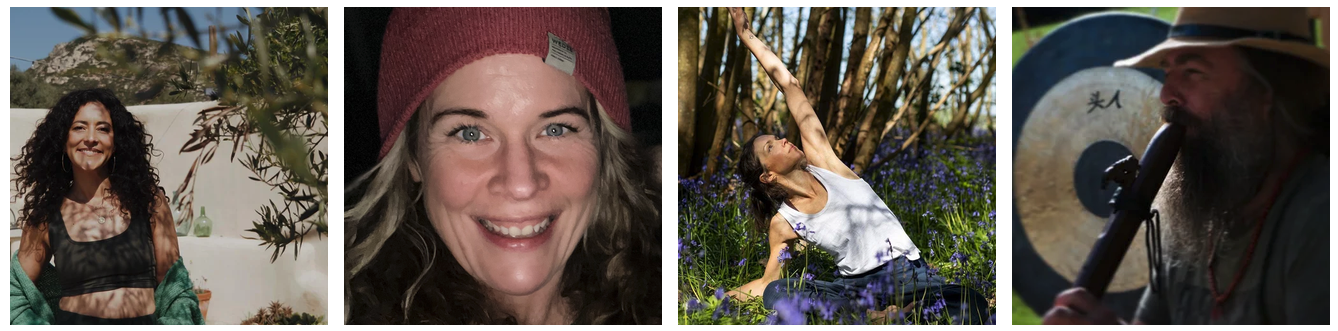 Yoga, laughter, gongs and massage