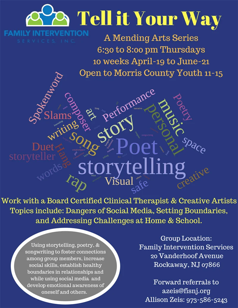 Tell it Your Way: A Mending Arts Series