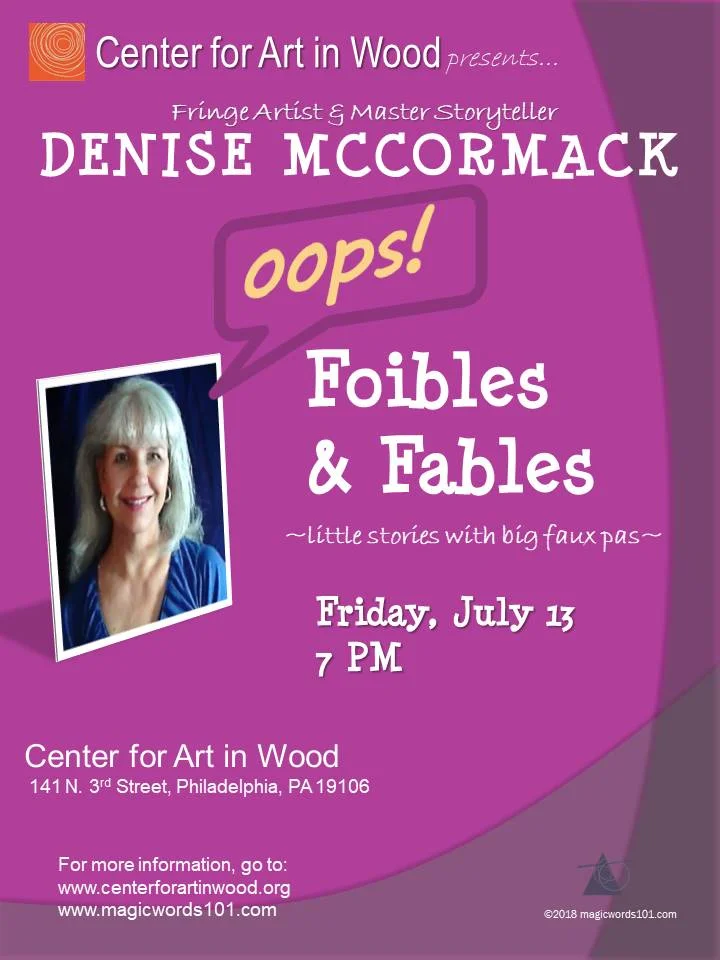 Oops: Foibles & Fables