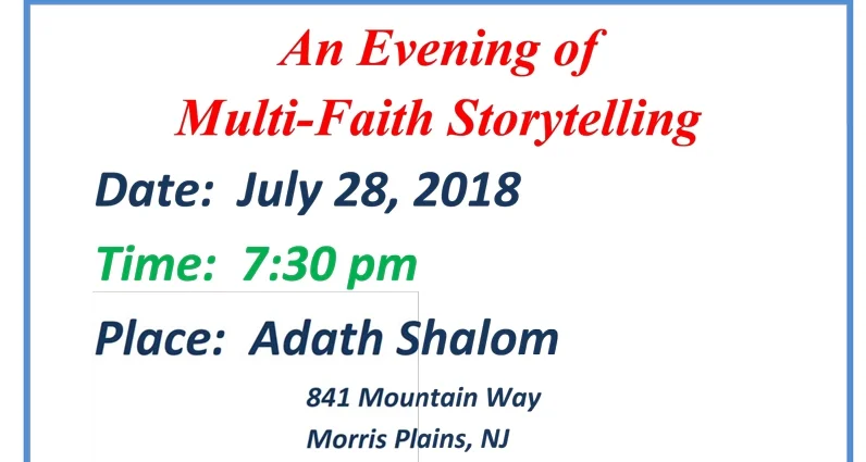 Multi-faith Storytelling