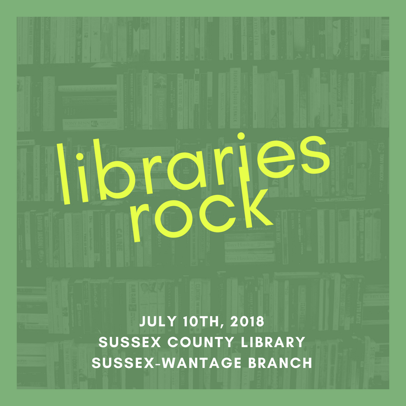 Libraries Rock - Sussex County Library