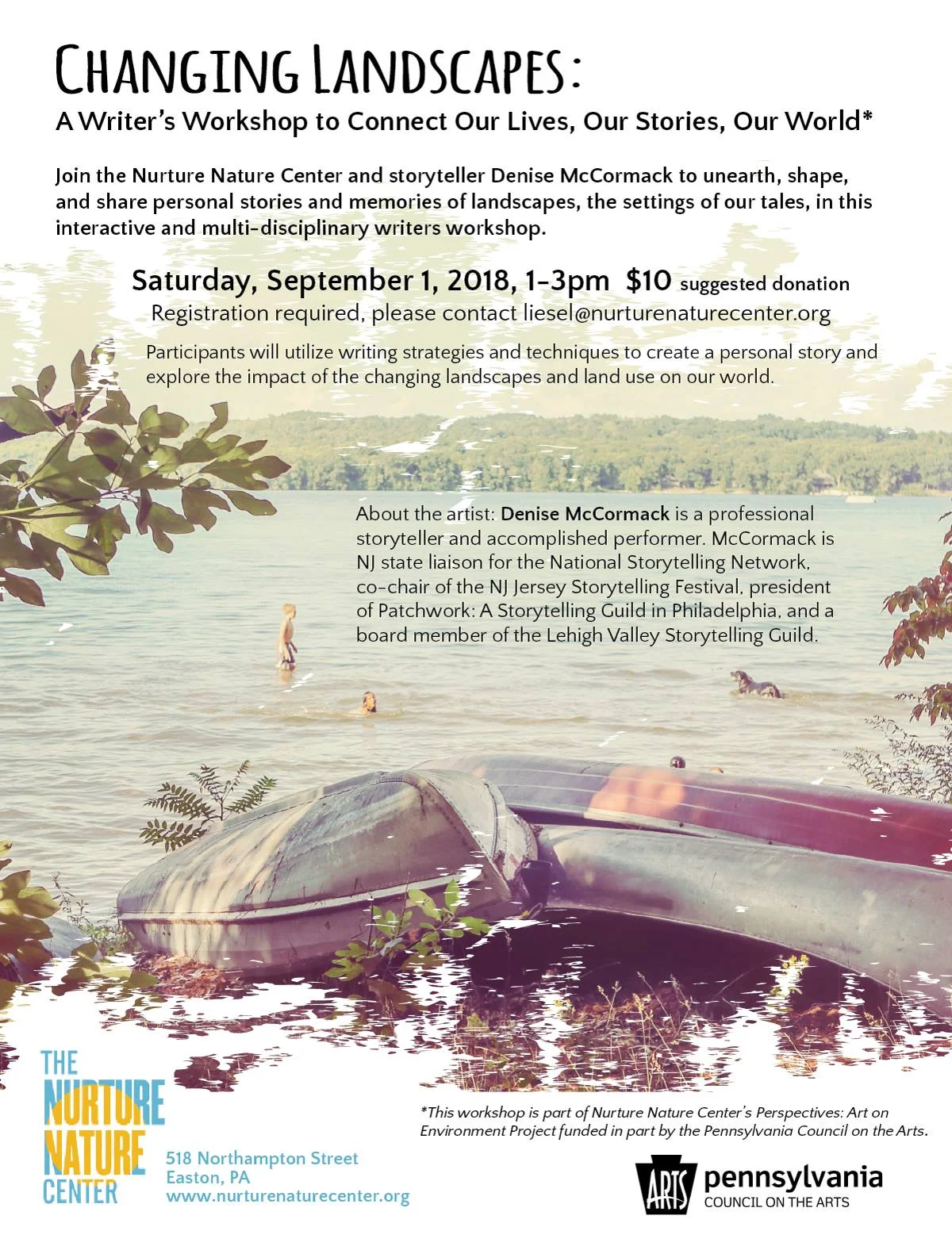 Changing Landscapes: A Writers Workshop Connecting Our Lives, Our Stories, Our World
