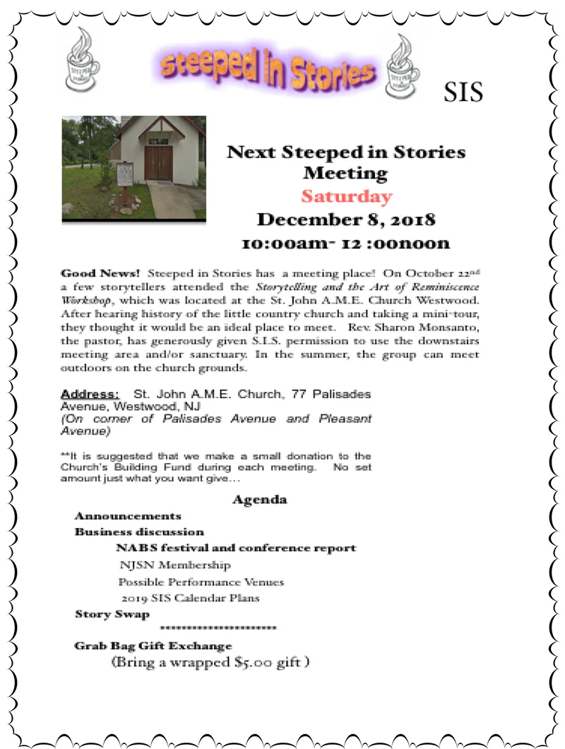 Steeped In Stories