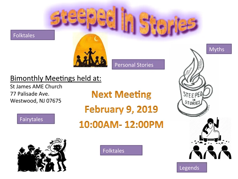 Steeped in Stories - Bimonthly Meeting