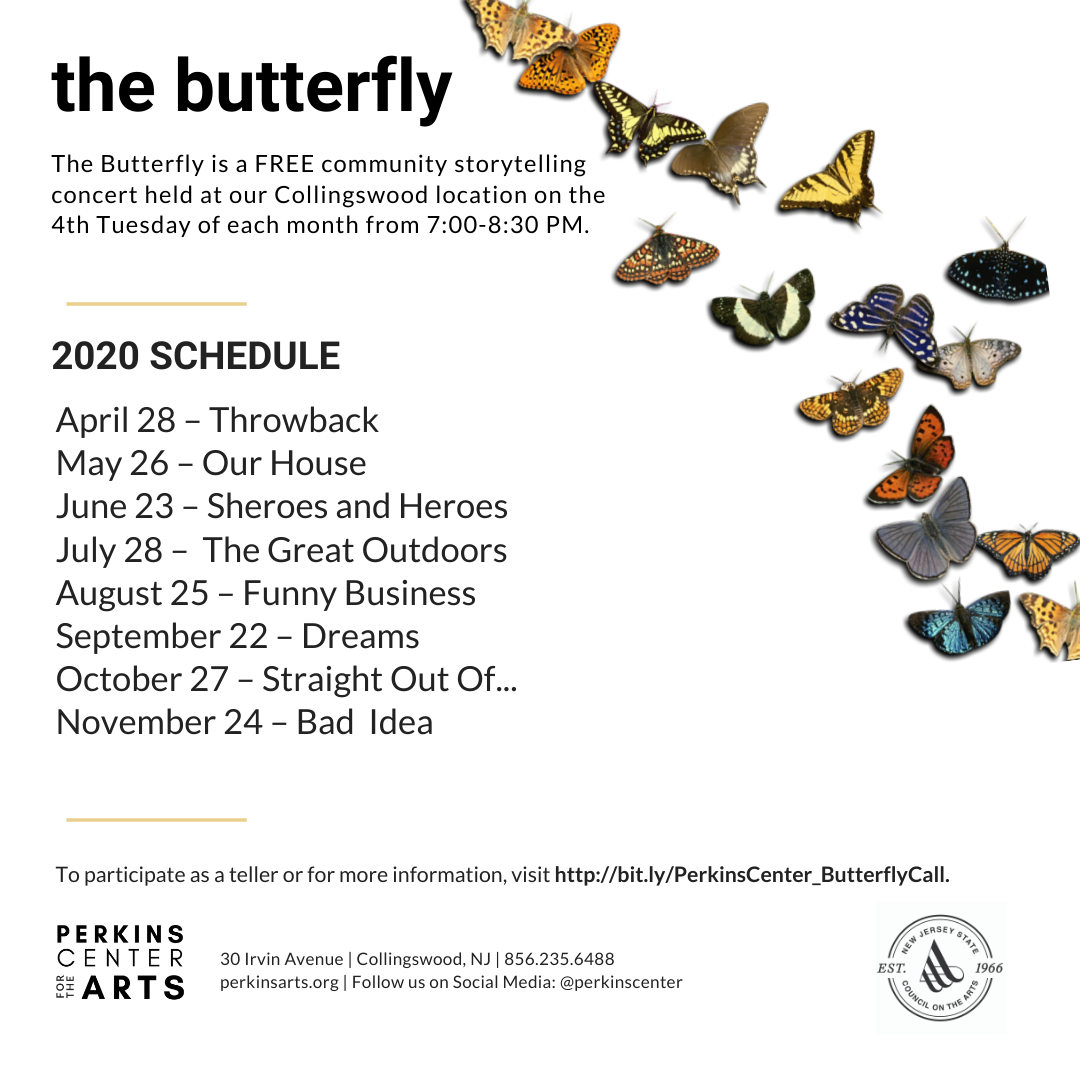 Online Webinar Storytelling Concert: The Butterfly - Theme: Our House