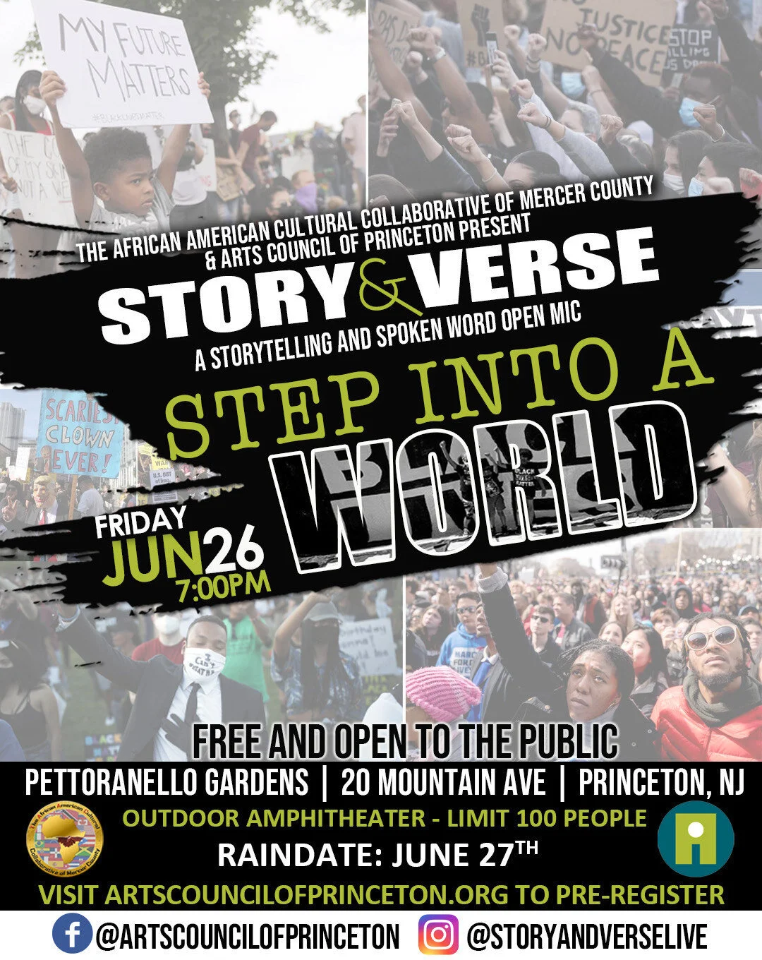 Central Jersey Story Slam: Story & Verse