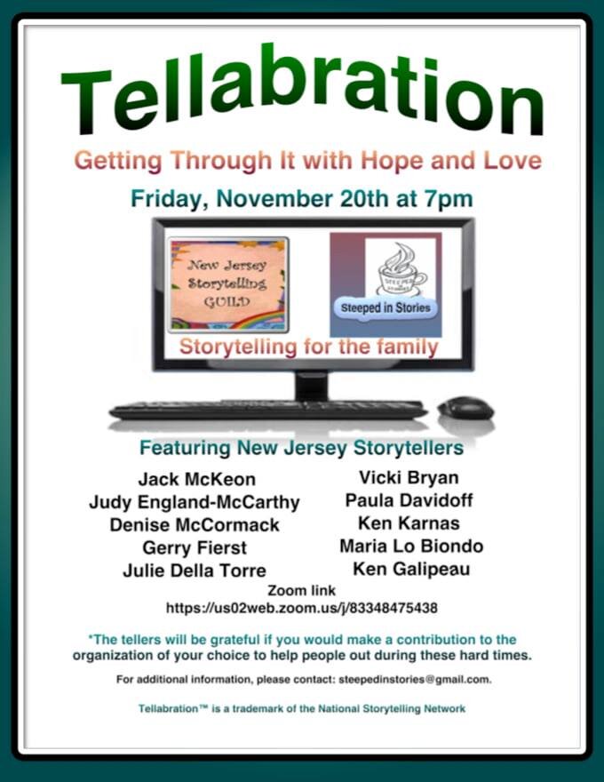 [Virtual Event] Steeped in Stories: Tellabration