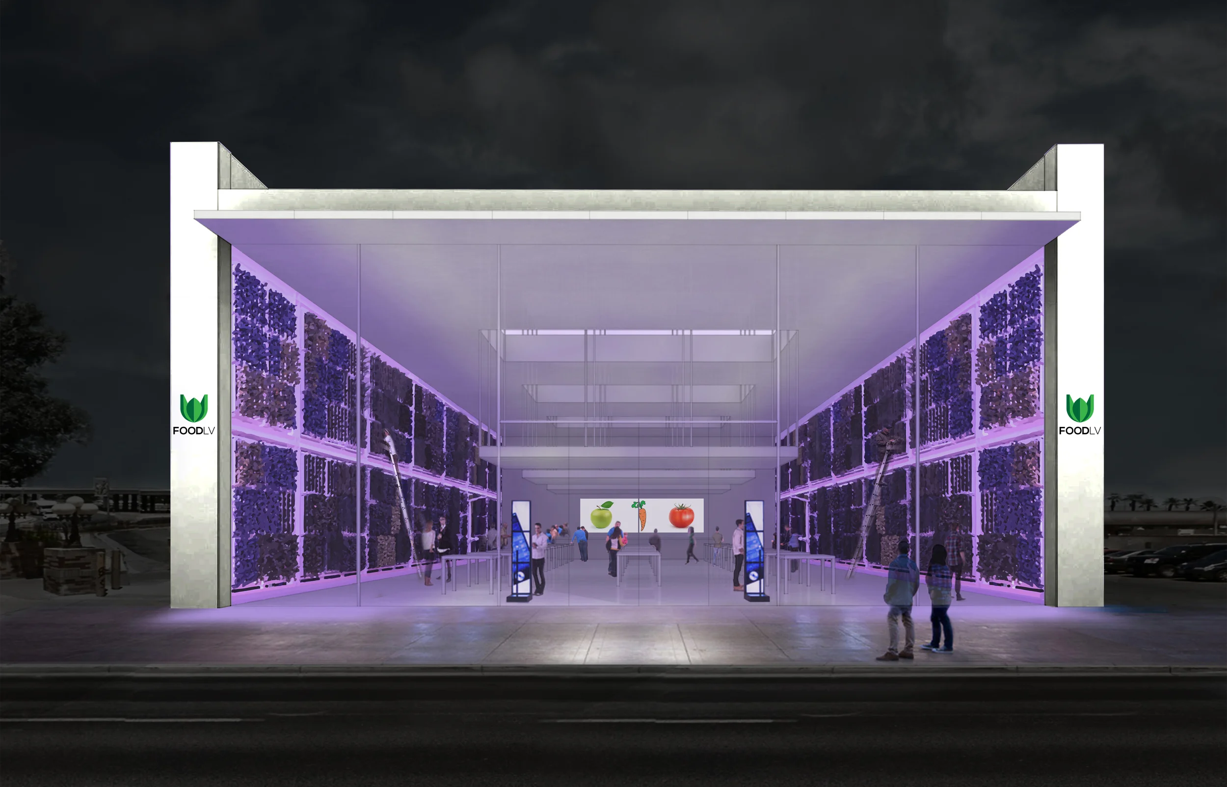 Streetfront Concept; Render by William Pigeon