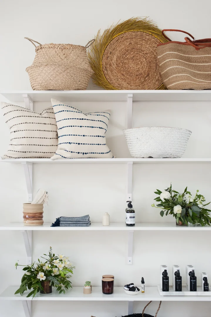 I wanted to be able to shop for things for my home and to wear that were chic and cool but also sustainable." (Image courtesy of Sally Honeycutt) 
