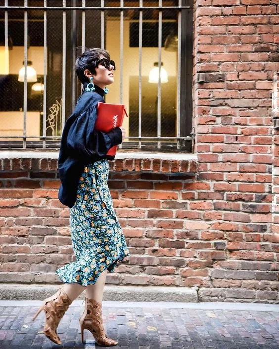"My blog helped me stay anchored in and even ahead of the fashion and trend curve." Image courtesy of Rebecca