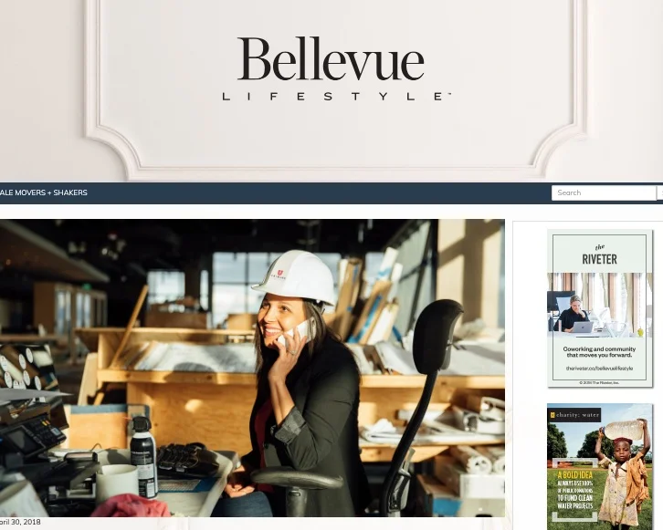 BELLEVUE LIFESTYLE MAGAZINE, APR 2018 MEET SEVEN LOCAL WOMEN IMPACTING THE COMMUNITY read full article