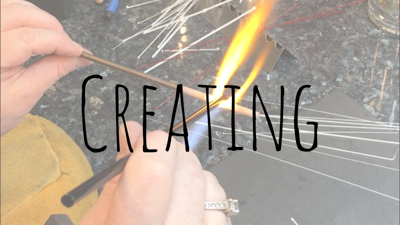 I was born to create beautiful things; it’s what drives my soul. Not only do I always have to be making things, but I also have endless interests. I used to think this was a curse, but it’s actually a blessing because it means I get to try working with many different mediums. For now, I’ve found my “happy place” with glass. Creativity and problem solving are my strengths and although a successful outcome of the creative process is what we artists ultimately strive for, I firmly believe that it’s not about the product; it’s about the process.