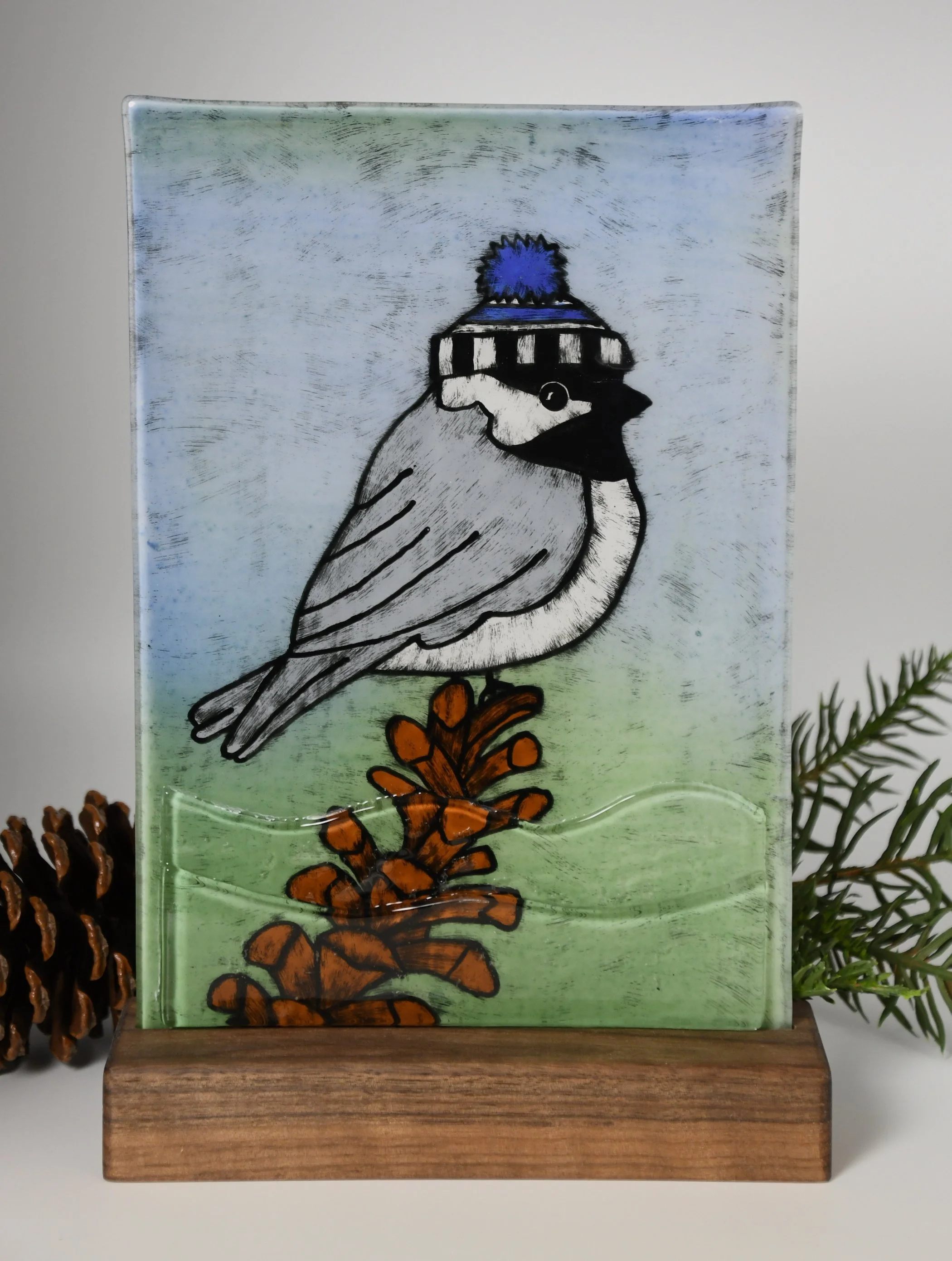 chickadee w: hat 2.jpg