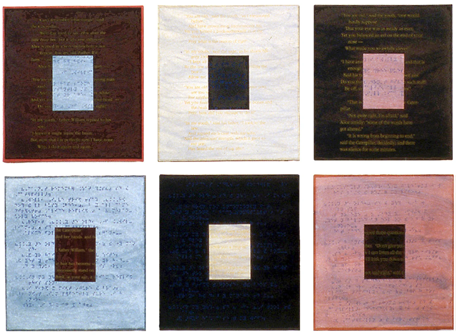   Dislocations Suite , 1995 mixed media multiple 21 x 32 inches edition: 10 (3 artist's proofs) 