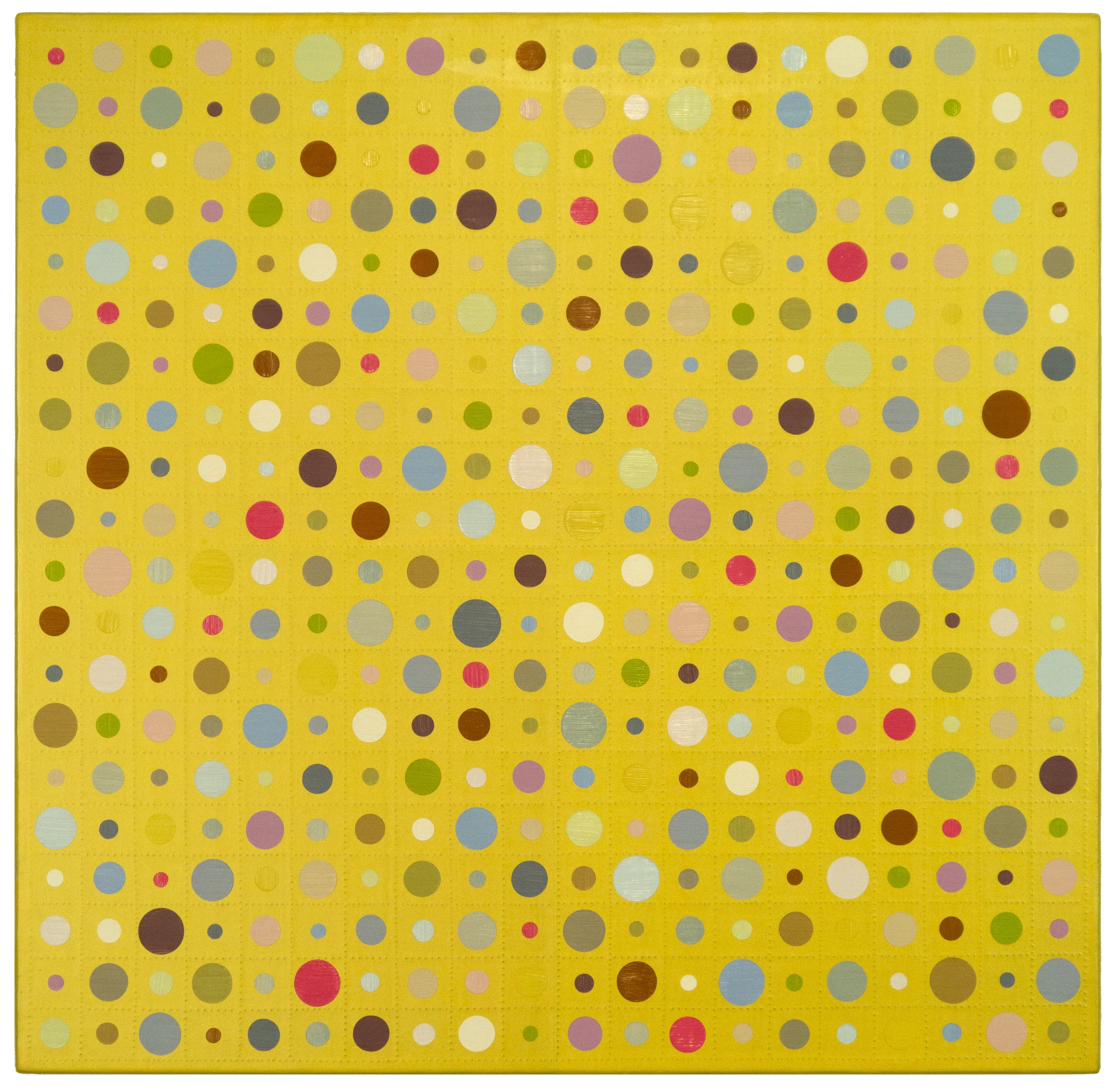   Remains of the Day, July 7, 2010    Braille paper, oil, &amp;&nbsp;acrylic on linen   20.5 x 21 inches  
