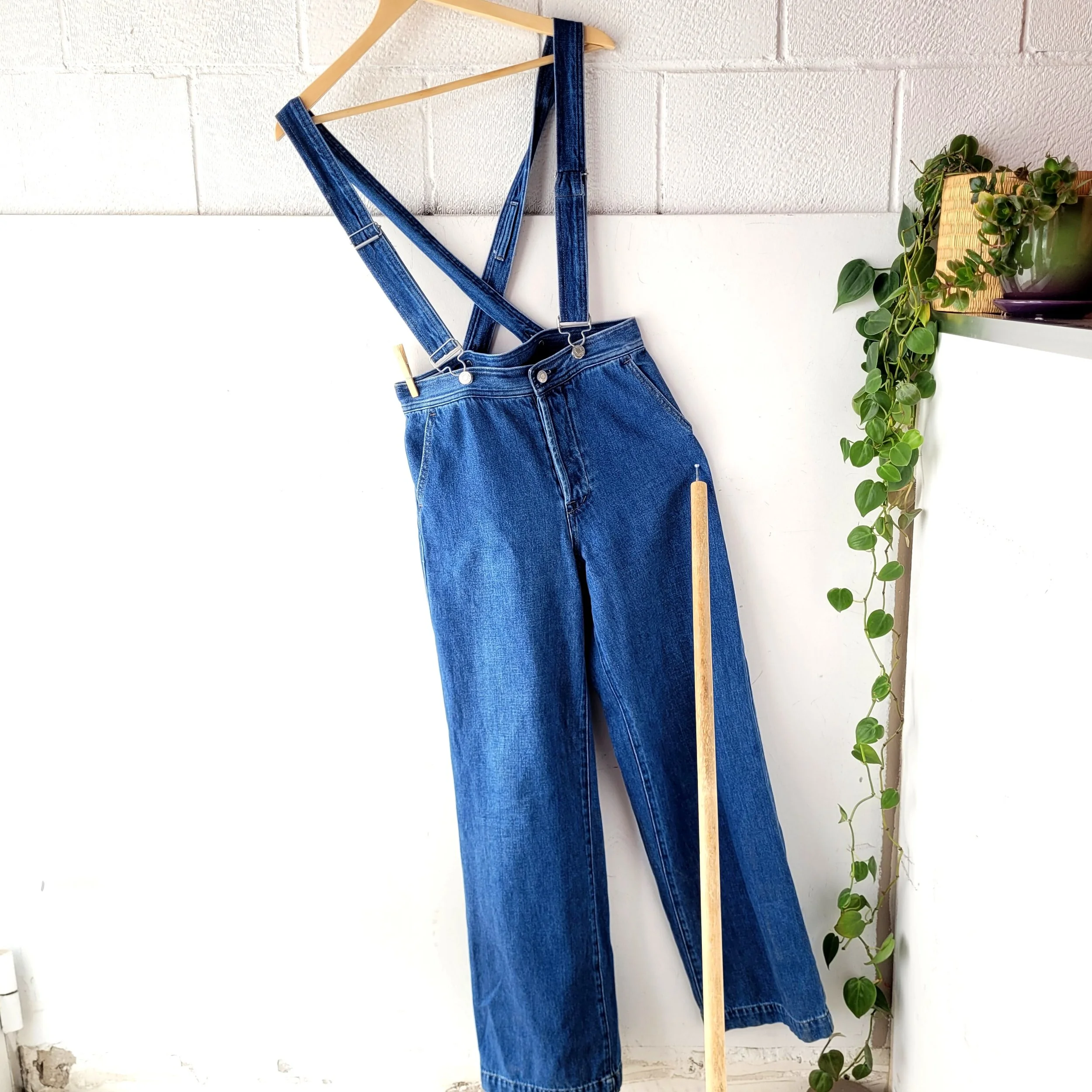 Suspender Overalls, Size 27