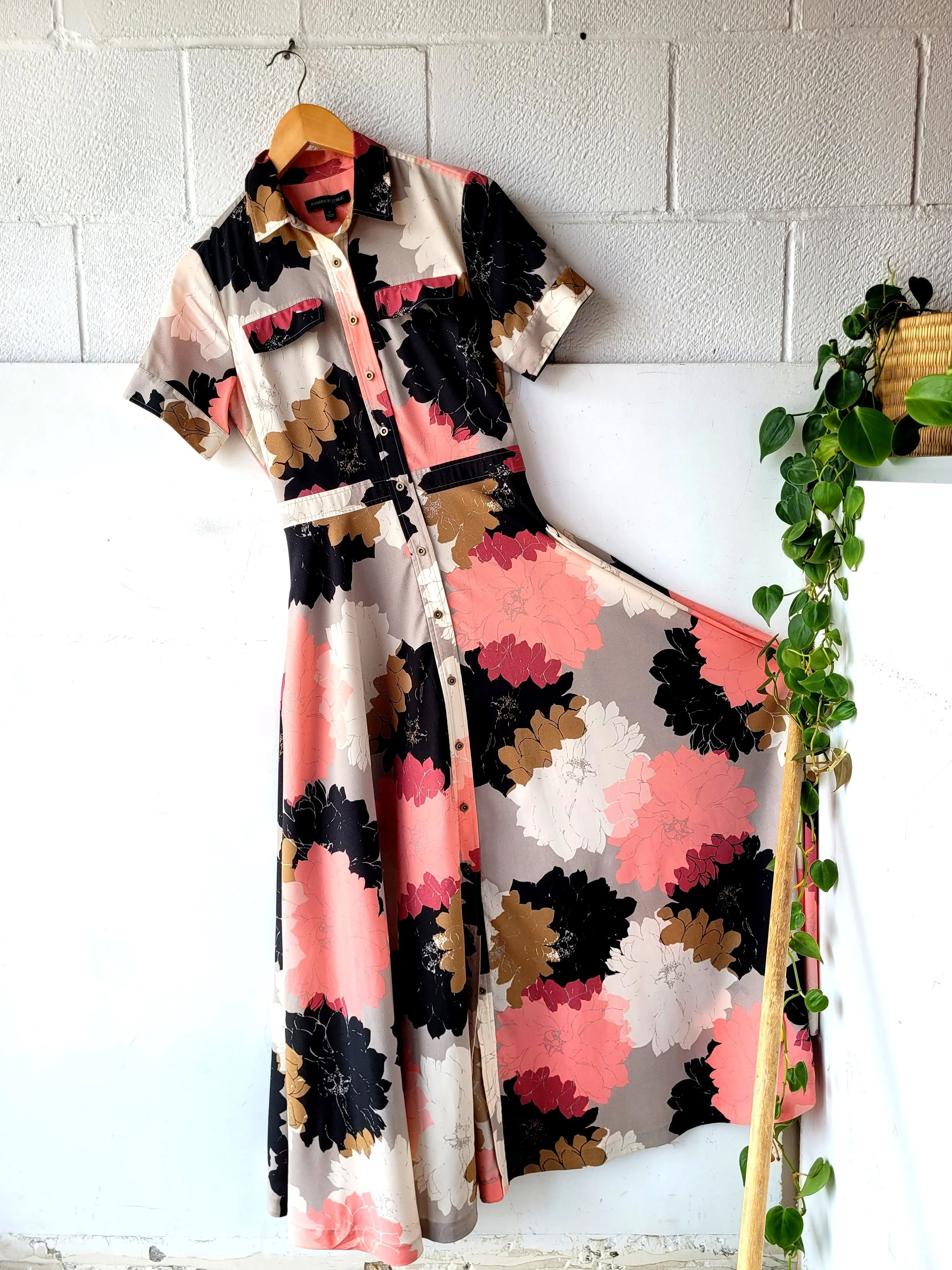Shirt Dress, Size S
