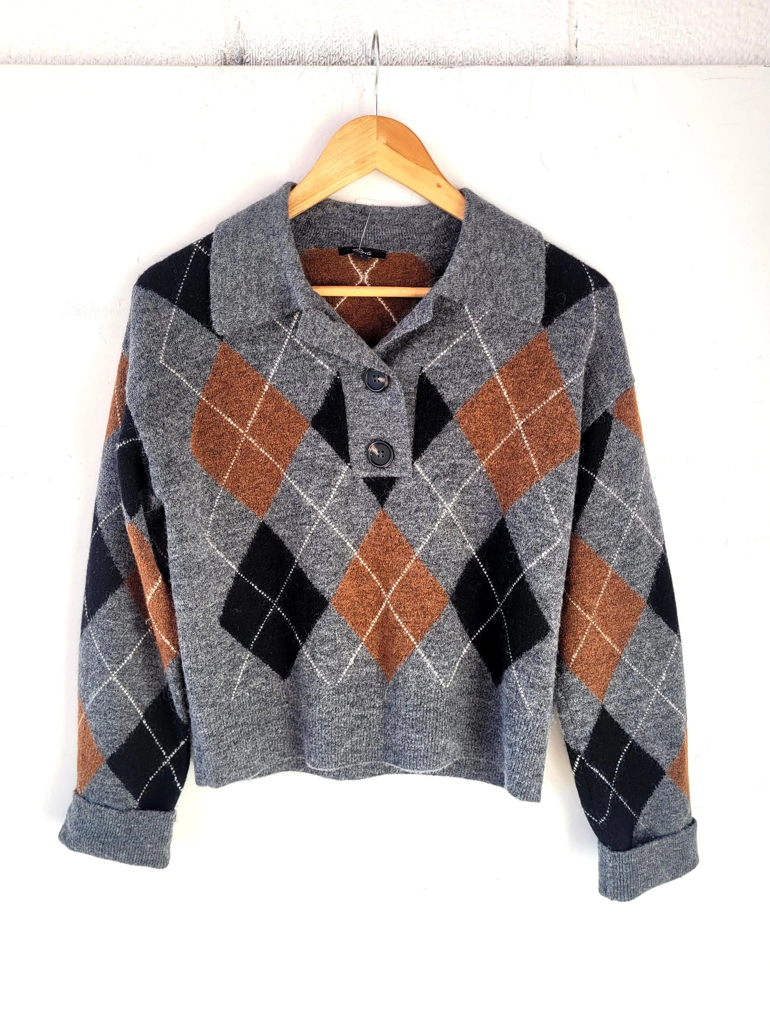 Wool & Alpaca Sweater, Size S