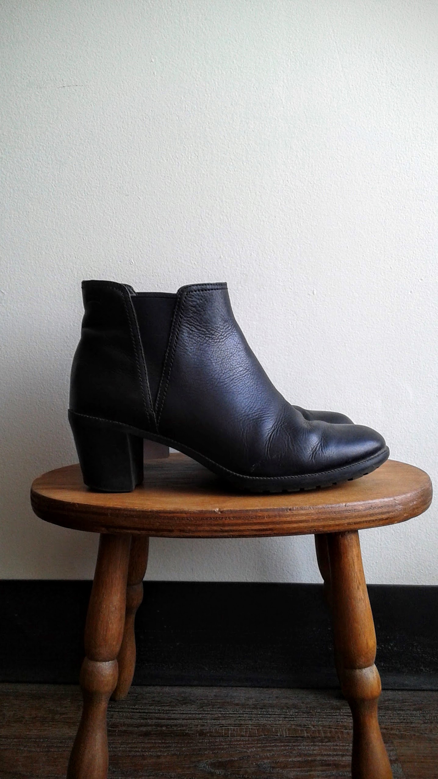 Camper boots; S8, $65