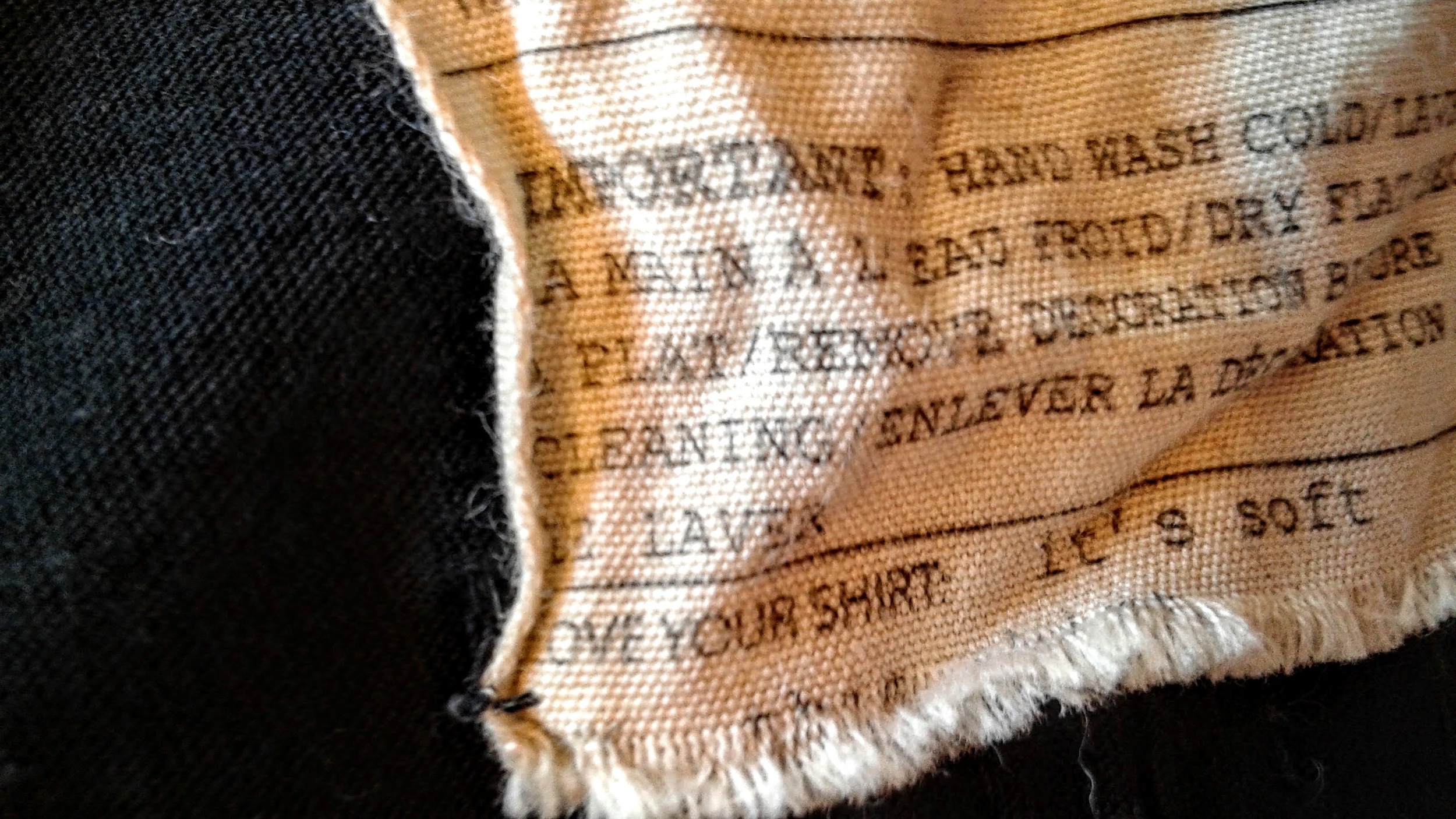 Love your shirt: it's soft!