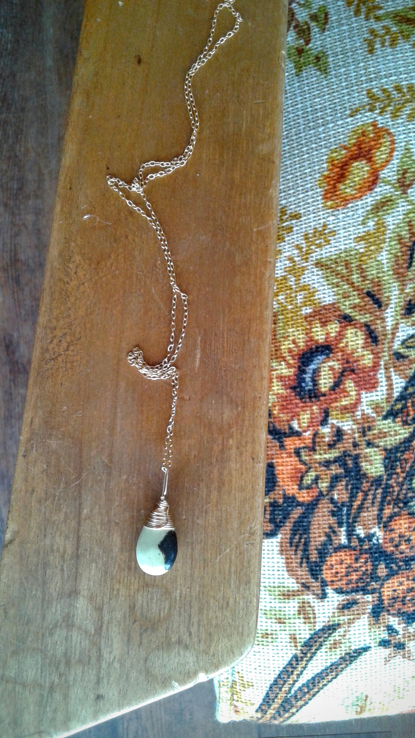 Darling gold necklace, $40