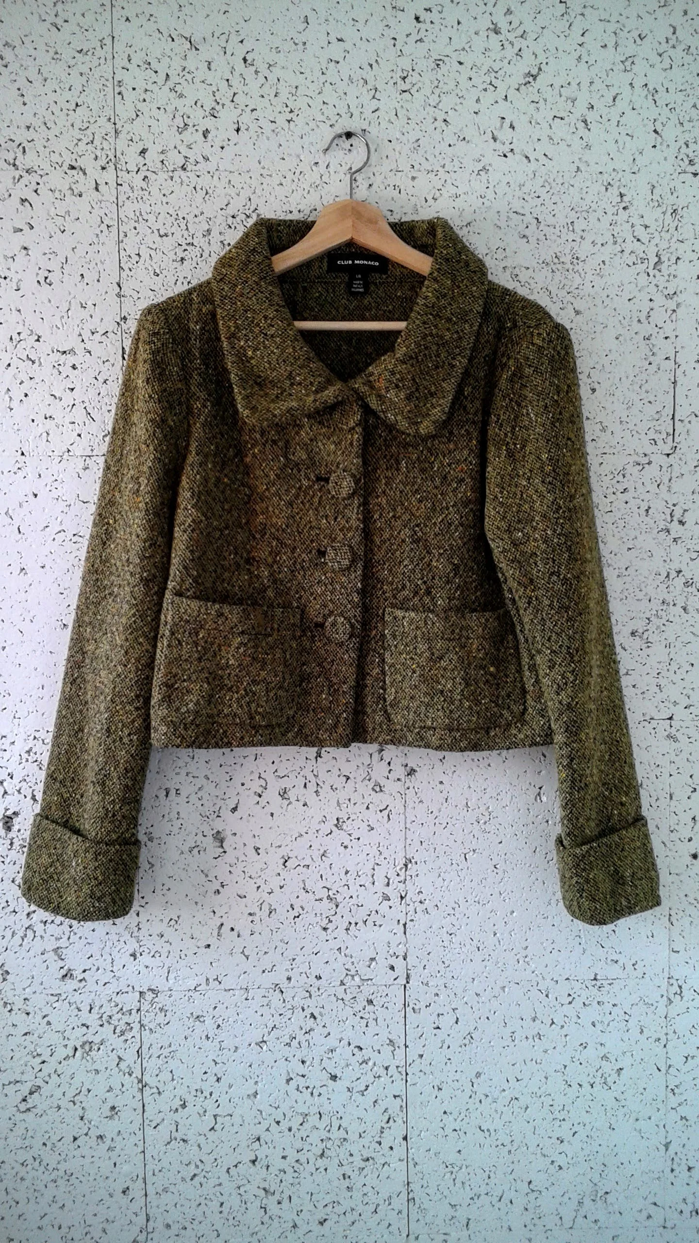 Club Monaco coat; Size L, $52