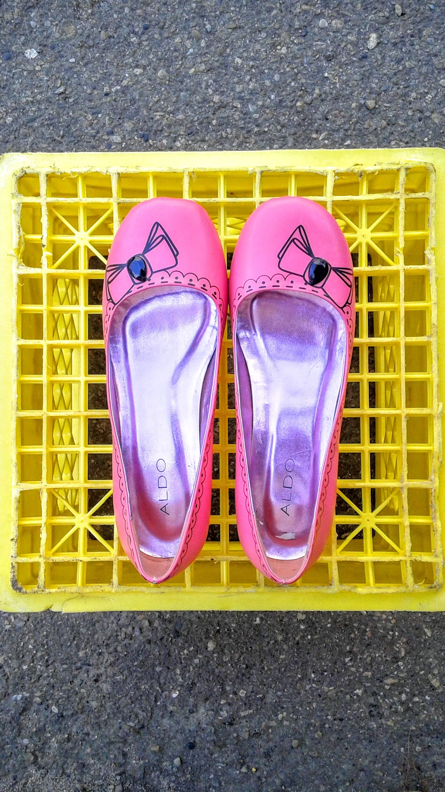 Aldo shoes; S7.5, $26