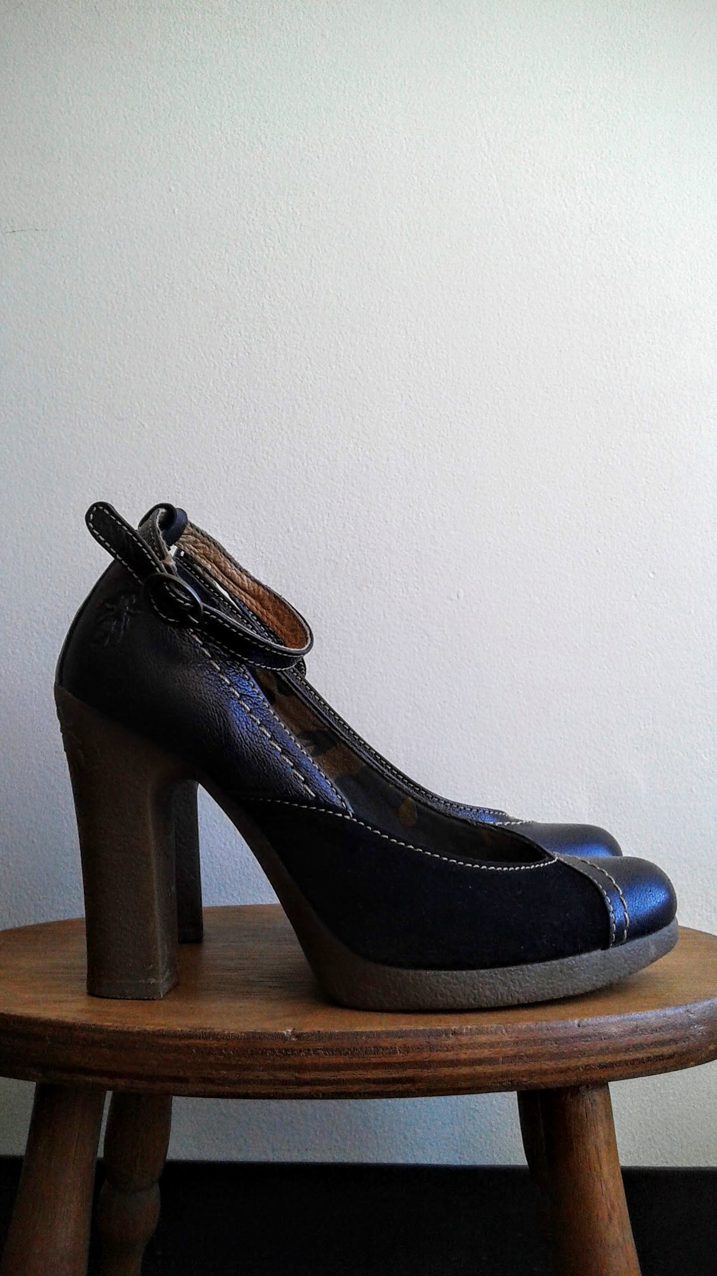 Fly London shoes; S6.5, $48