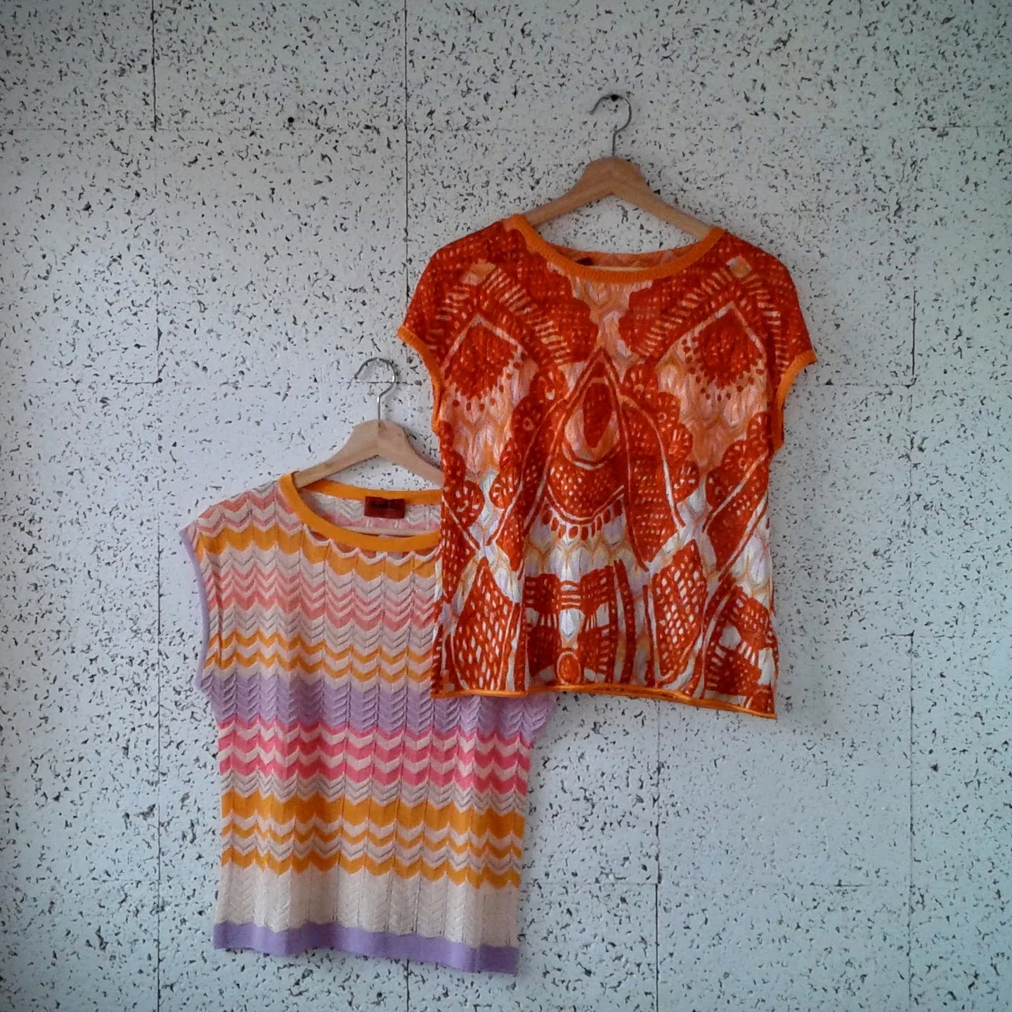 Missoni tops; Each size S, $48 