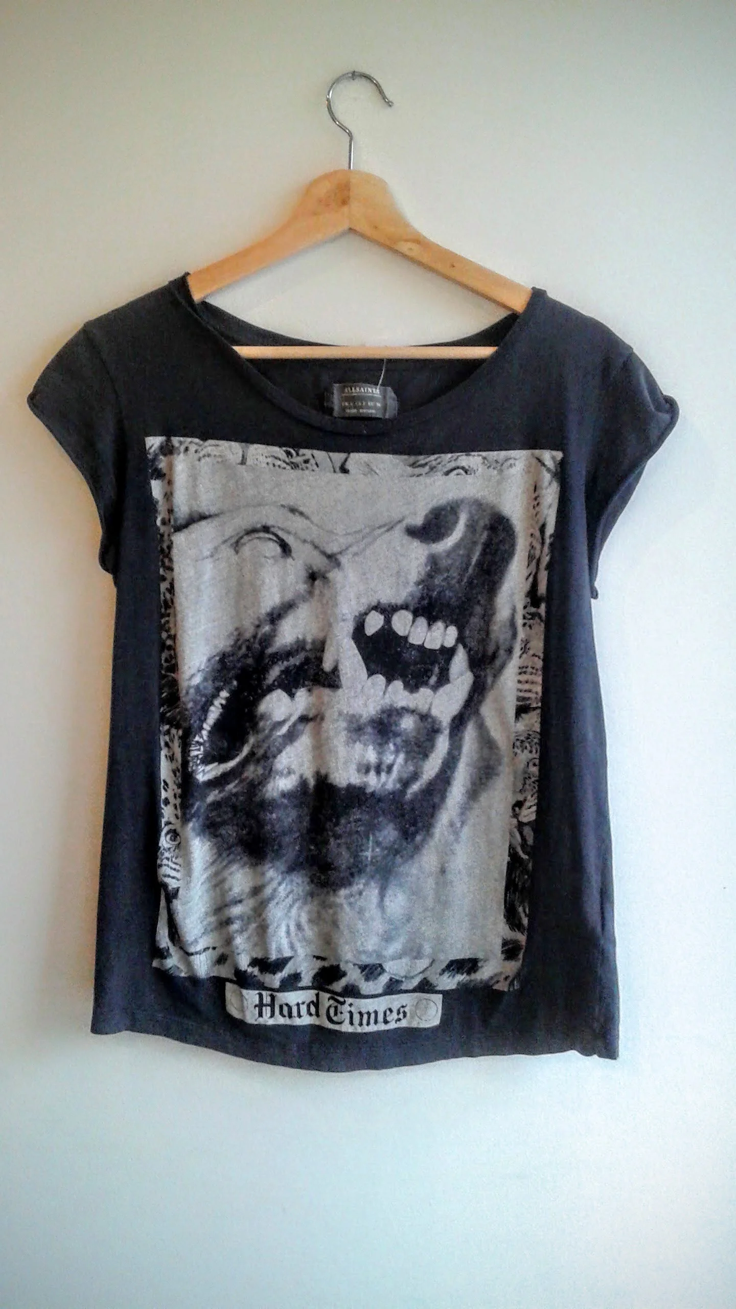 All Saint t-shirt; Size S, $30