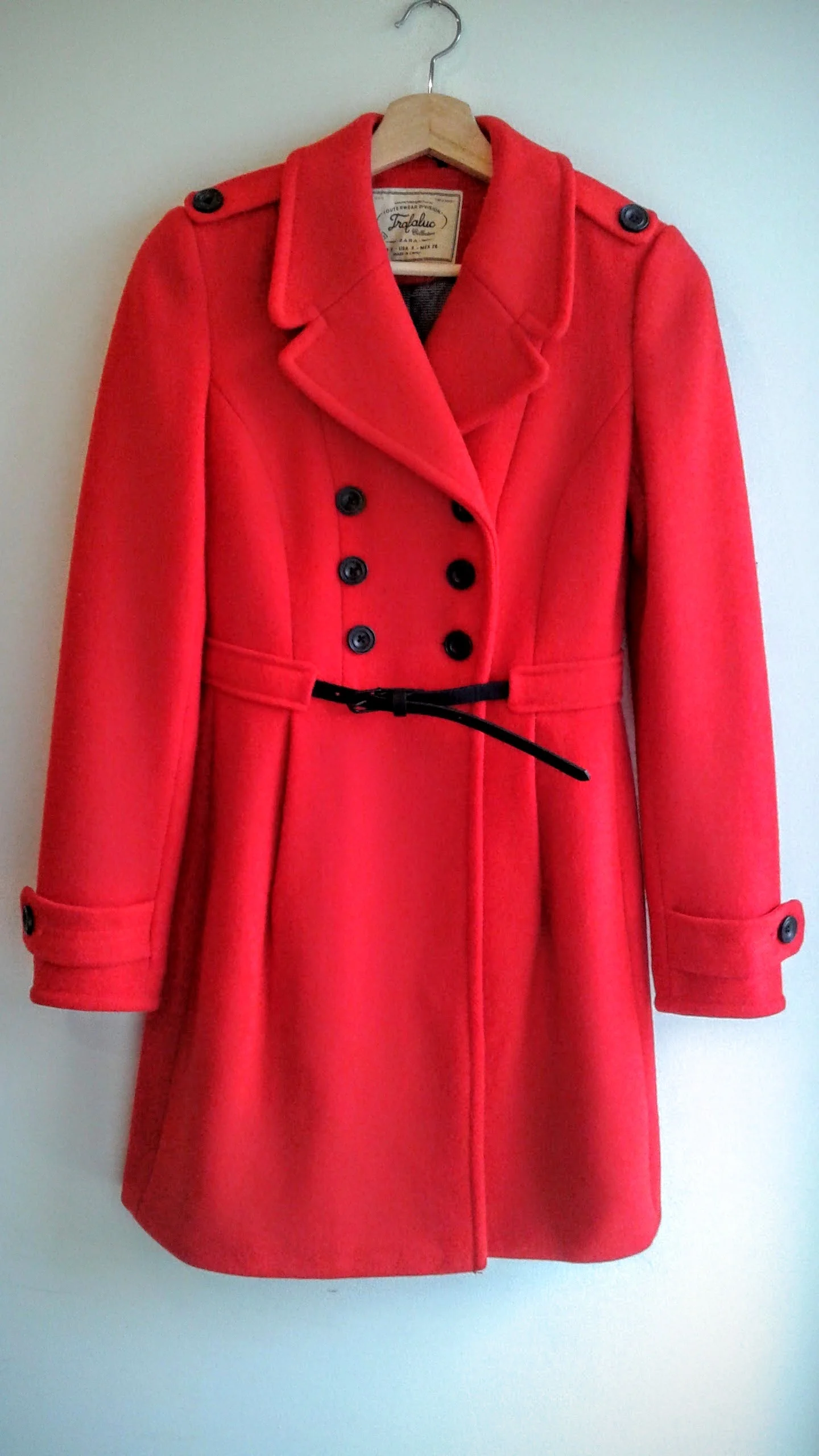 Zara coat; Size S, $48