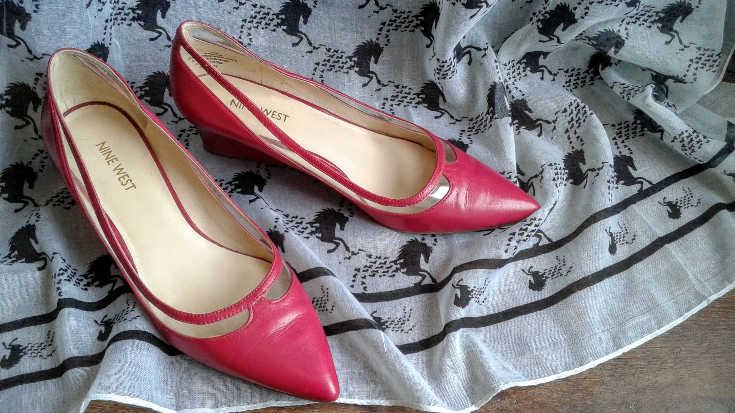 Nine West shoes; S8, $32
